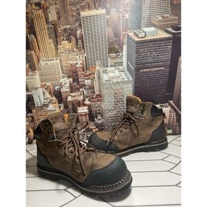 Ridgecut RCT002TS Toughwear Leather Steel Toe Waterproof Work Boots Size 12 W